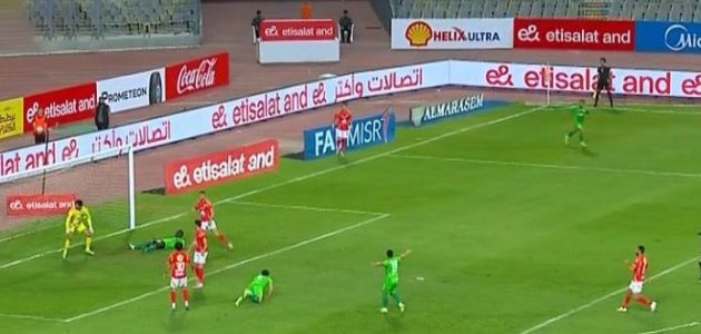 صلاح محسن يهز شباك الأهلي ويرفض الاحتفال